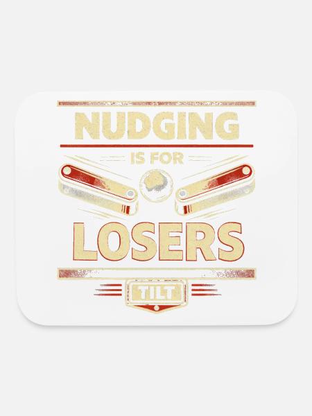 Pinball - Mouse pad Horizontal - white - Front