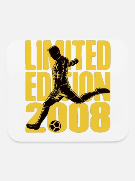 Football 2008 Birthday Kicker Edition - Mouse pad Horizontal - white - Front