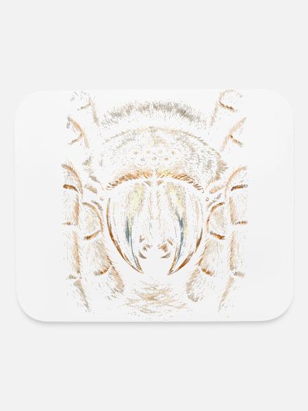 Tarantula Owner - Mouse pad Horizontal - white - Front