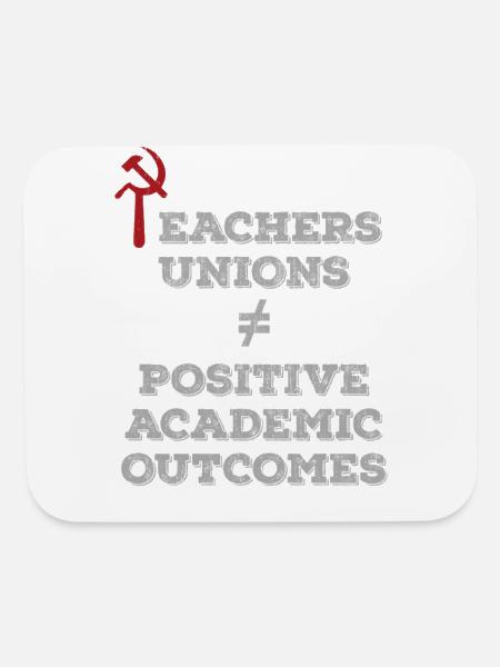Hammer and Union vs Academic Outcomes - Mouse pad Horizontal - white - Front