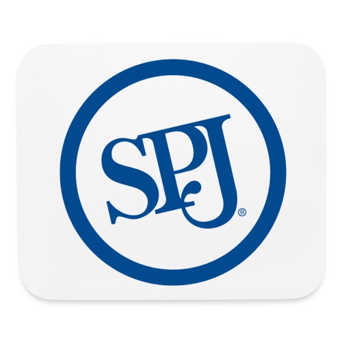 SPJ Blue Logo - Mouse pad Horizontal