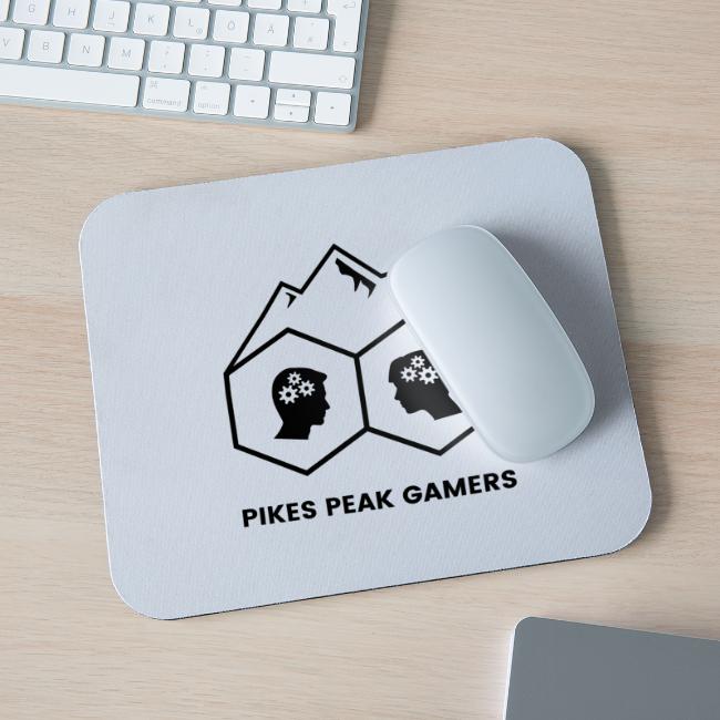 Pikes Peak Gamers Logo (Solid White)