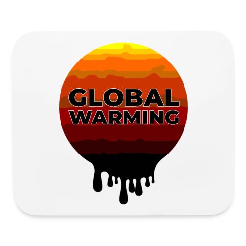 Global warming - Mouse pad Horizontal