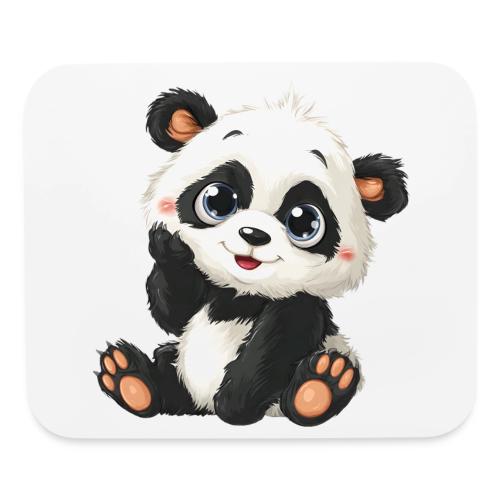 Blushing Baby Panda - Mouse pad Horizontal