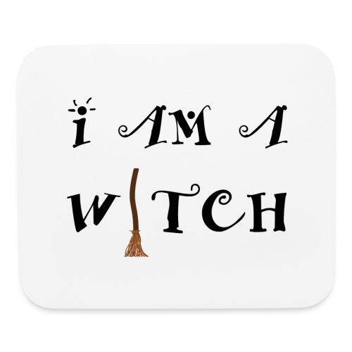 I Am A Witch Word Art - Mouse pad Horizontal