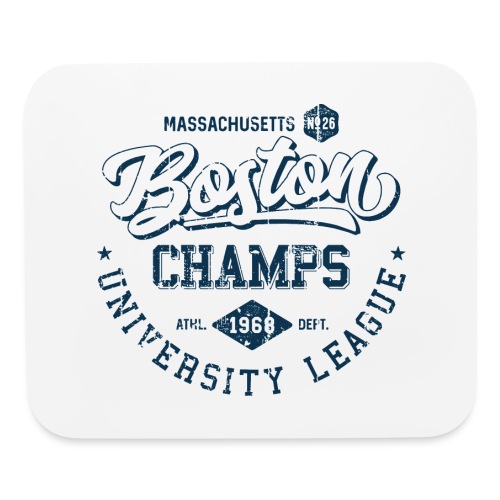 Boston Massachusetts University - Mouse pad Horizontal