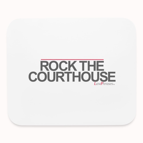 ROCK THE COURTHOUSE - Mouse pad Horizontal