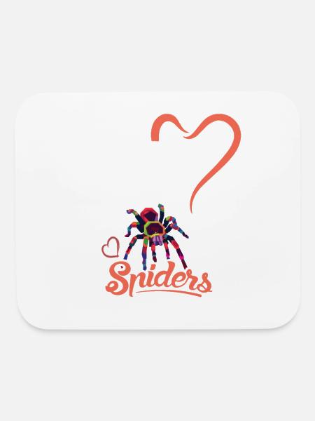 Tarantula Tarantula Amphibian Terrarium Spider - Mouse pad Horizontal - white - Front