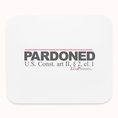 PARDONED - Mouse pad Horizontal