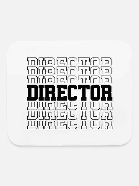 Director School Director Music Director Movie - Mouse pad Horizontal - white - Front