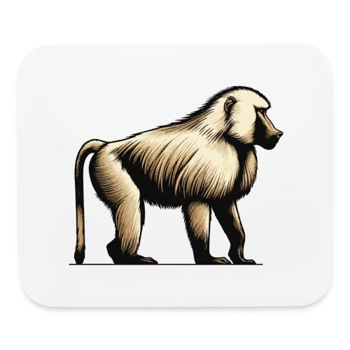 Baboon - Mouse pad Horizontal