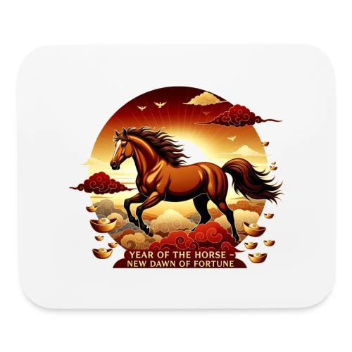 Year of the Horse Sunrise T Shirt, Lunar New Year - Mouse pad Horizontal