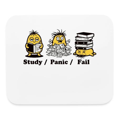 Funny Student Study Panic Fail Back To School - Mouse pad Horizontal