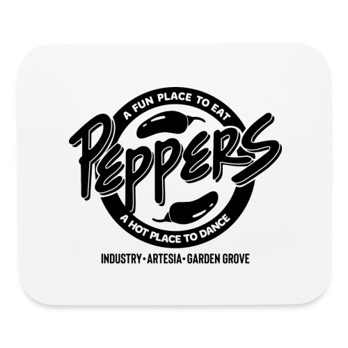 PEPPERS A FUN PLACE TO EAT - Mouse pad Horizontal