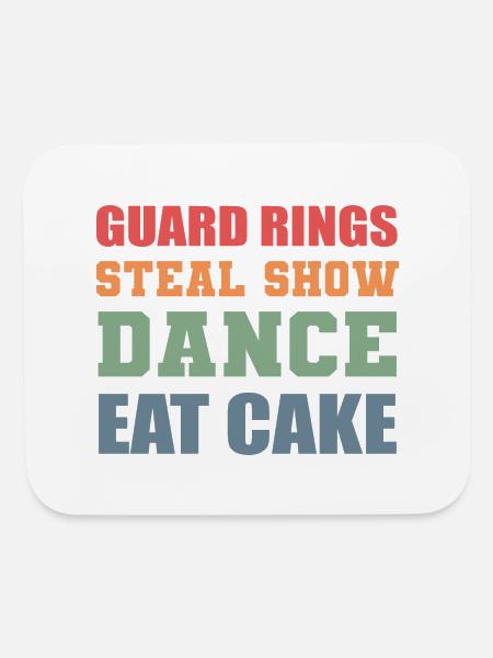 Guard Rings Dancer Gift - Mouse pad Horizontal - white - Front