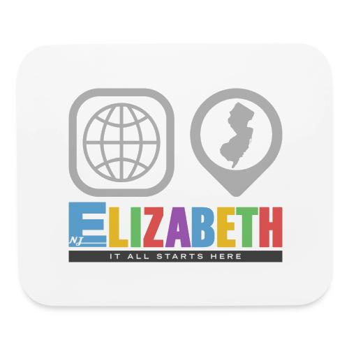 Elizabeth It All Starts Here - Traveler NJ Stacked - Mouse pad Horizontal