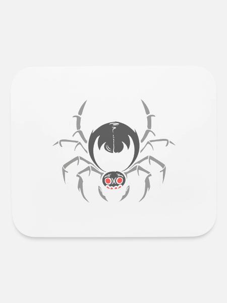 Creepy Spider Zoophilist Gift - Mouse pad Horizontal - white - Front