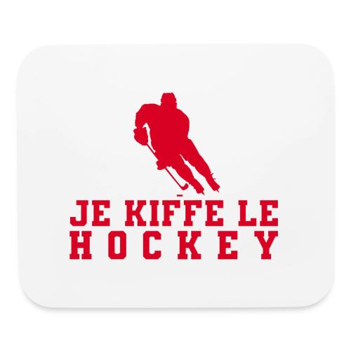 I love hockey - Mouse pad Horizontal