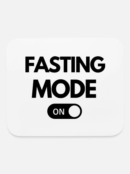 fasting mode - Mouse pad Horizontal - white - Front
