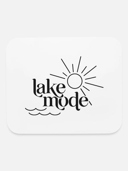 Lake Mode - Mouse pad Horizontal - white - Front