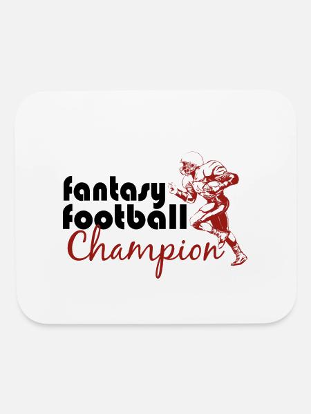 Fantasy Football Champ - Mouse pad Horizontal - white - Front