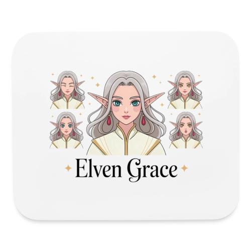 Elven Grace Fantasy Elf Maiden Graphic Magic - Mouse pad Horizontal