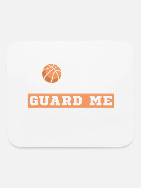 Basketball Point Guard Sorry You have to Guard Me - Mouse pad Horizontal - white - Front