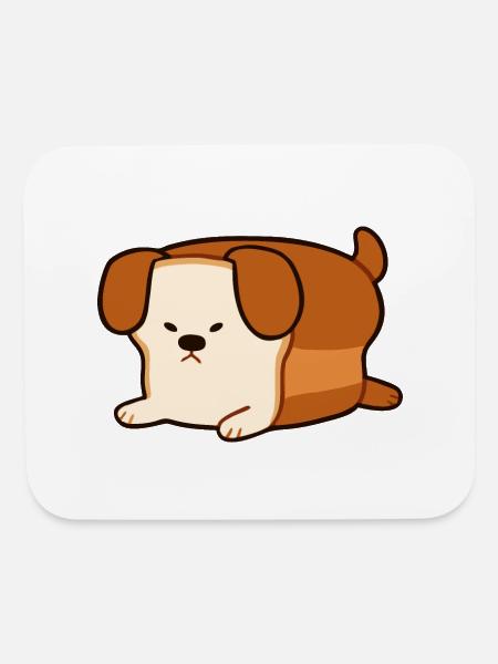bread - Mouse pad Horizontal - white - Front