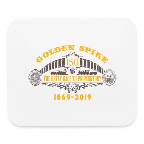 Golden Spike Color UP Logo - Mouse pad Horizontal