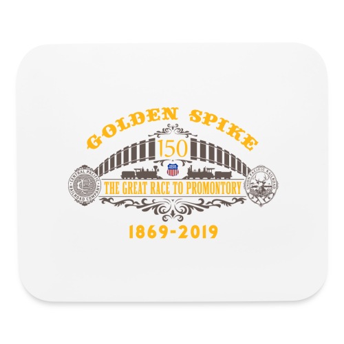 Golden Spike Color UP Logo - Mouse pad Horizontal