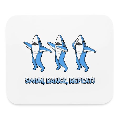 Dancing Sharks - Swim, Dance, Repeat - Mouse pad Horizontal