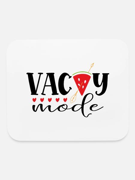 Vacation Mode - Mouse pad Horizontal - white - Front