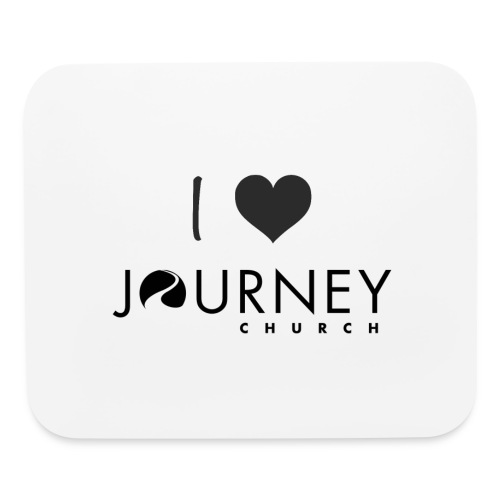 I Heart Journey - Dark Print - Mouse pad Horizontal