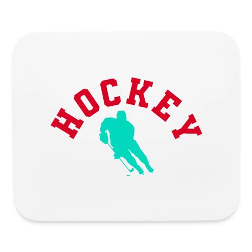 Hockey Player Silhouette - Mouse pad Horizontal