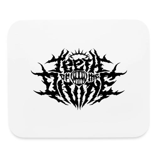 Teeth Of The Divine Logo BLACK - Mouse pad Horizontal