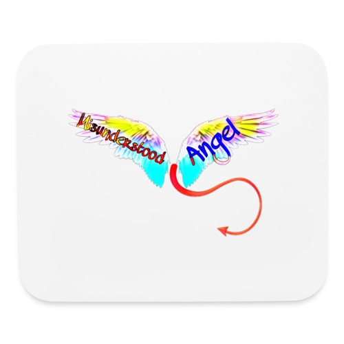 Misunderstood Angel (Angel Wings) - Mouse pad Horizontal