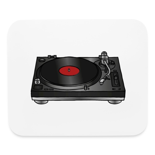 Record player, turntable - Mouse pad Horizontal