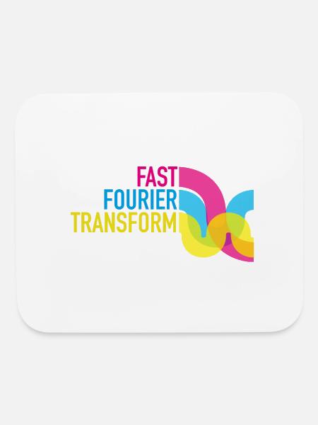 Fast FourierTransform - Mouse pad Horizontal - white - Front