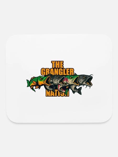 Grangler Nation - Mouse pad Horizontal - white - Front