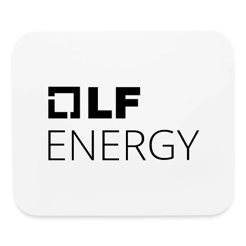 LF Energy White Logo Stacked - Mouse pad Horizontal