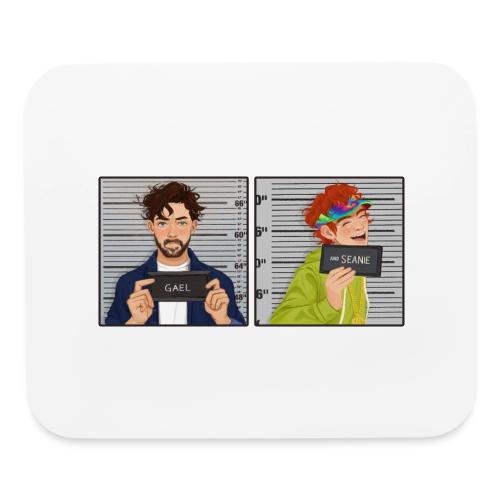 Gael and Seanie Mugshots - Mouse pad Horizontal