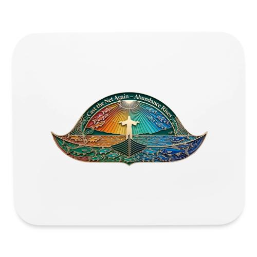 Easter Cast the Net Again T Shirt, abundance Gift - Mouse pad Horizontal