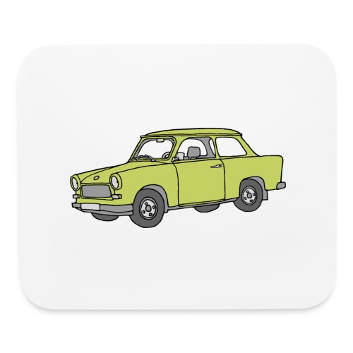 Trabant (baligreen car) - Mouse pad Horizontal