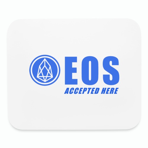 EOS ACCEPTED HERE WHITE - Mouse pad Horizontal