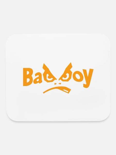 Bad boy - Mouse pad Horizontal - white - Front