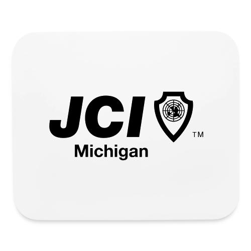 JCI MI Logo - Black - Mouse pad Horizontal