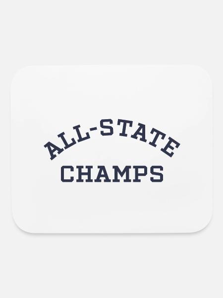 All-State Champs - Mouse pad Horizontal - white - Front