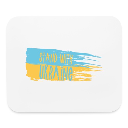I Stand With Ukraine - Mouse pad Horizontal