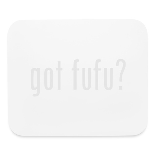 gotfufu-white - Mouse pad Horizontal