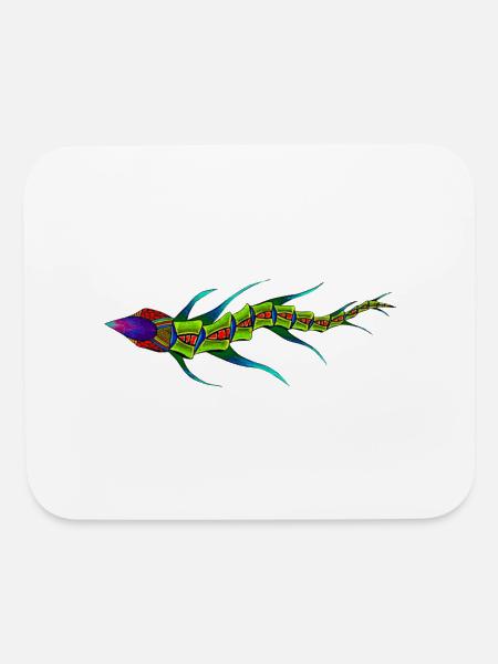 ALIEN TRANSPORT - Mouse pad Horizontal - white - Front